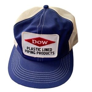 Vintage K-Products Dow Mesh Trucker Snapback Hat